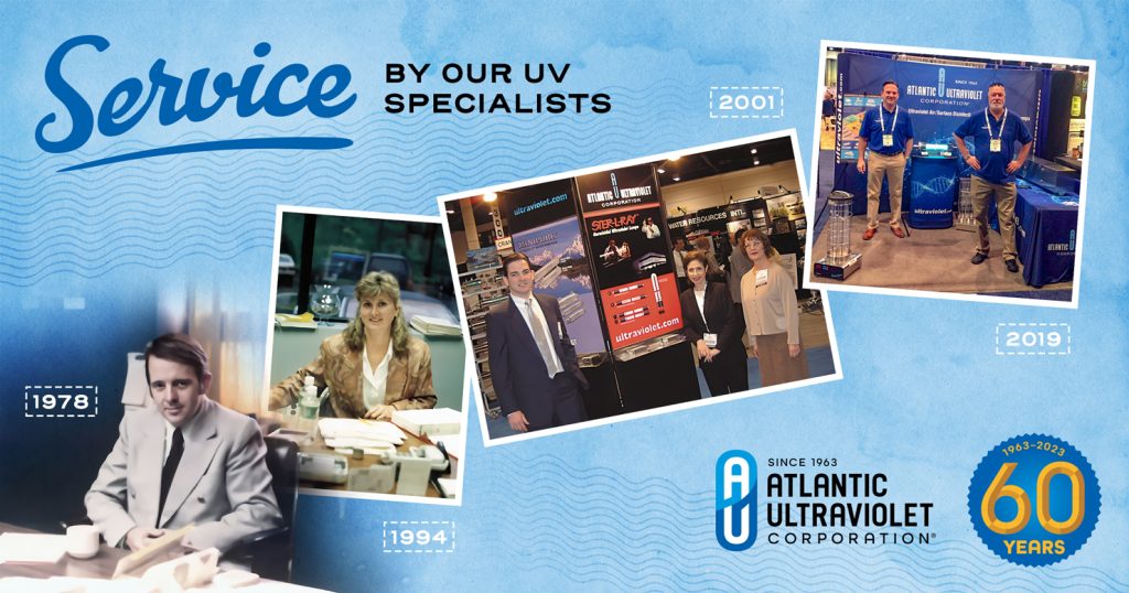 60 Years of Sales and Service by Our UV-C Specialists