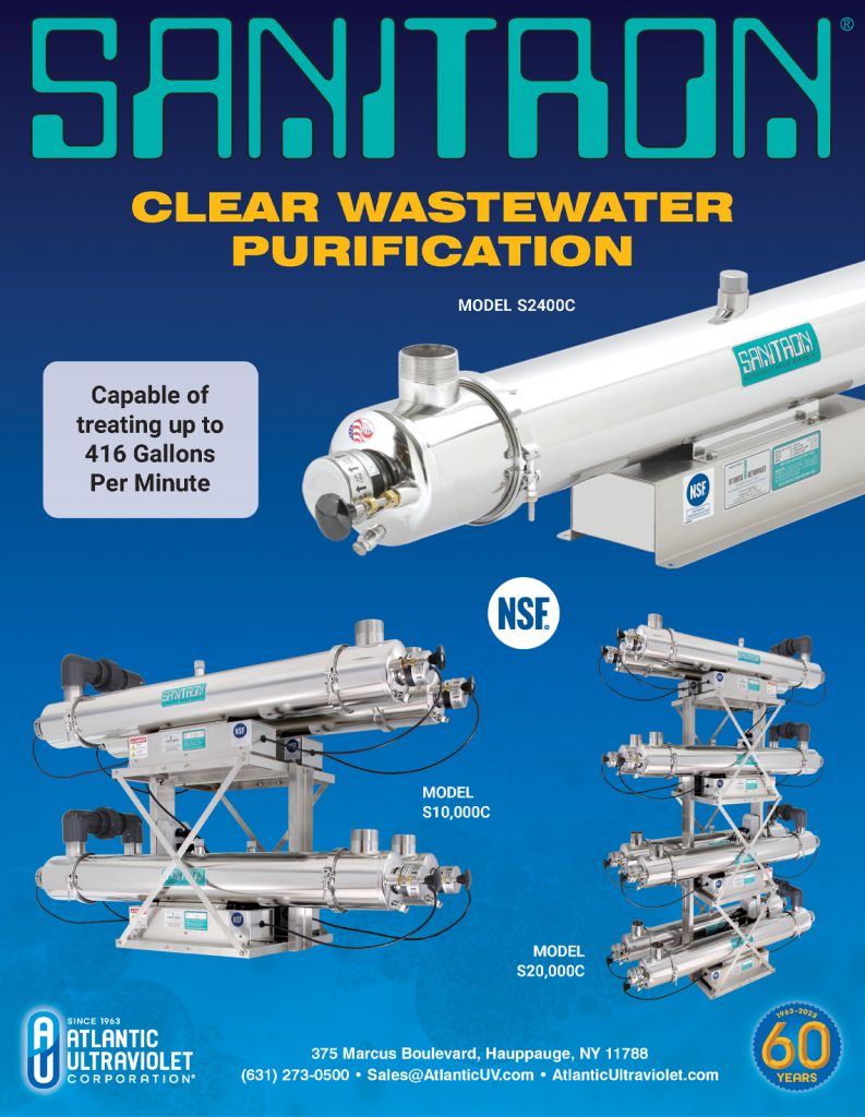 WEFTEC Poster: Sanitron Clear Wastewater Purification