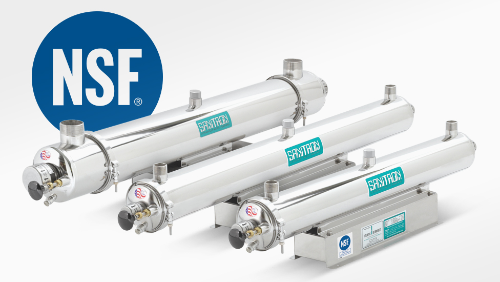 Sanitron Models Certified to NSF/ANSI 61 and 372 (S37C, S50C, and S2400C)