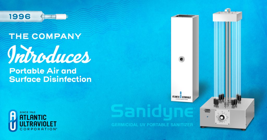 Atlantic Ultraviolet Corporation Introduces Sanidyne Portable Area Sanitizer