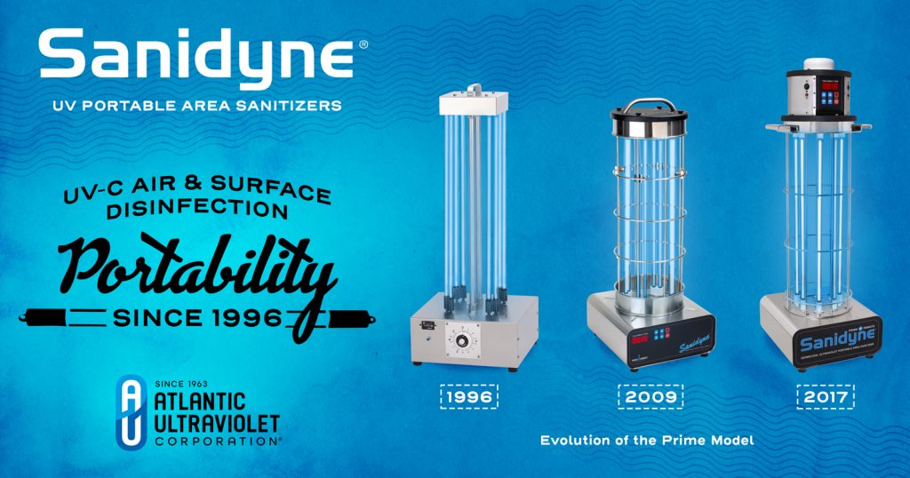 Product History for Sanidyne UV-C Portable Area Sanitizers