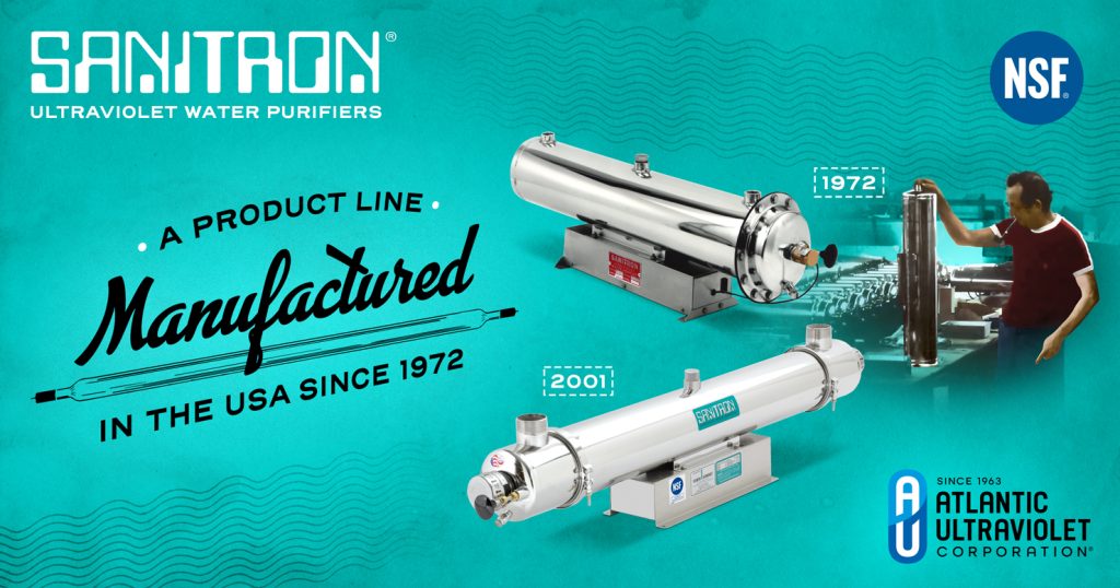 Product History of Sanitron UV-C Water Purifiers