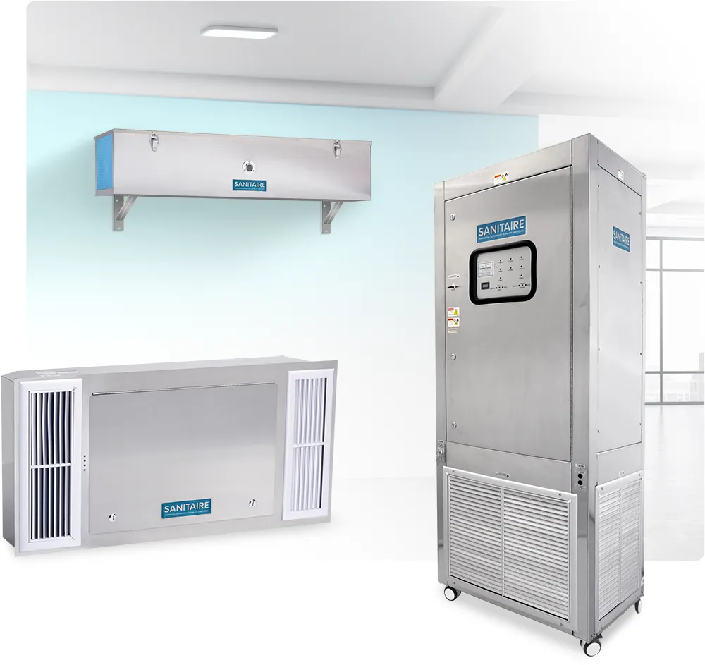 Sanitaire room air sanitizer models