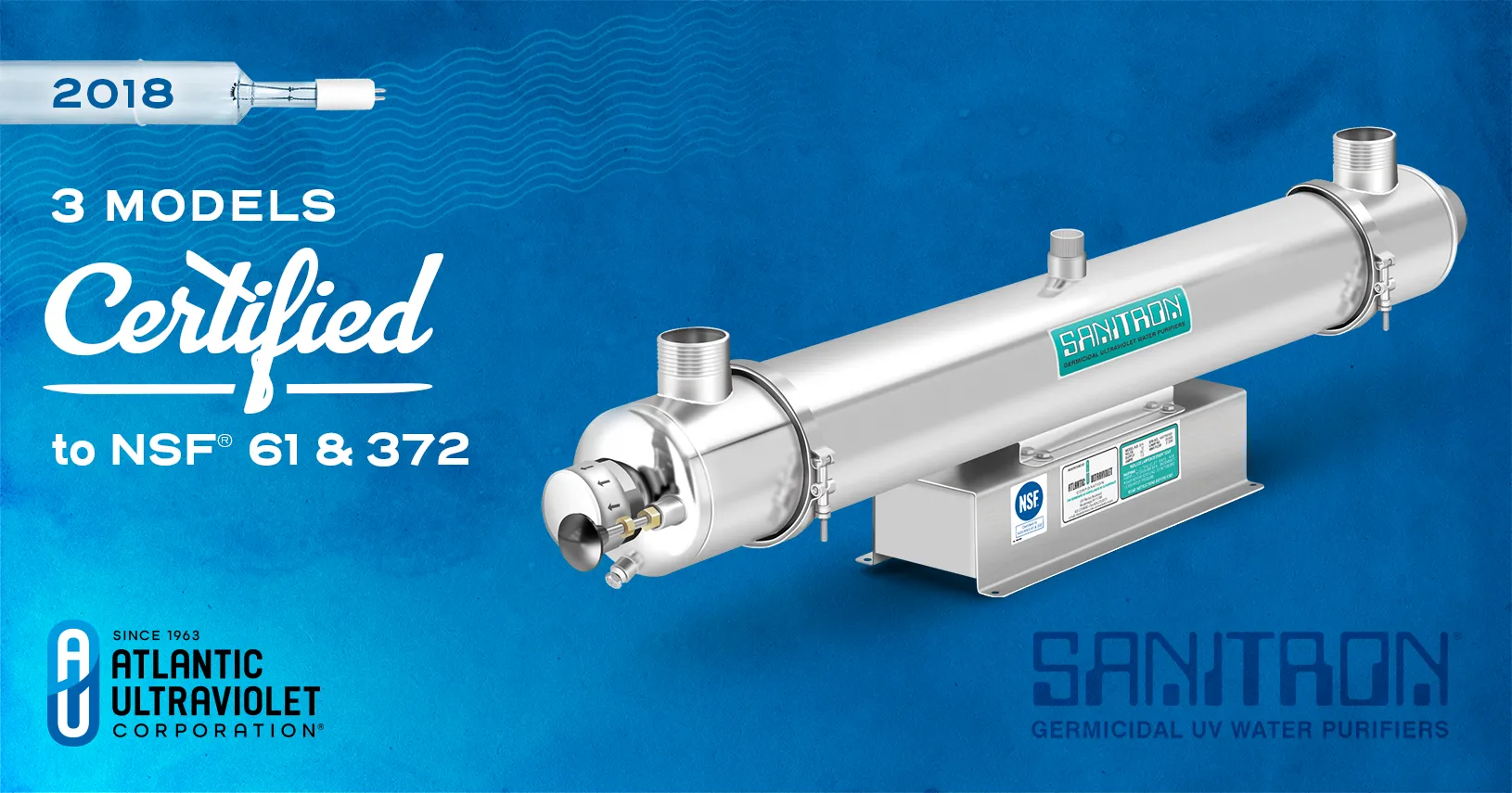 NSF Certified Sanitron Model S2400C