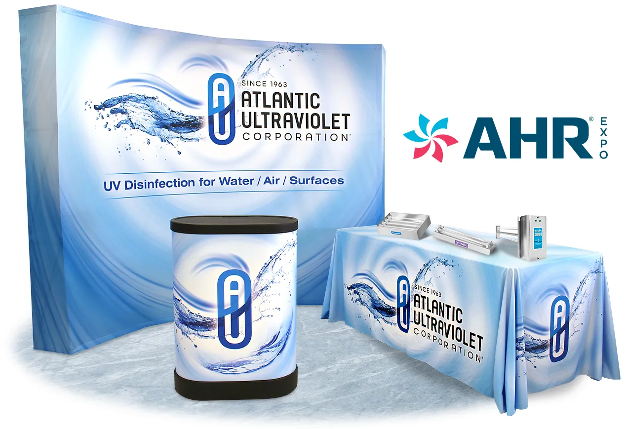 AHR tradeshow booth